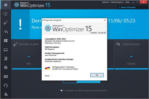 Ashampoo WinOptimizer 15.00.05 Portable (Windows)