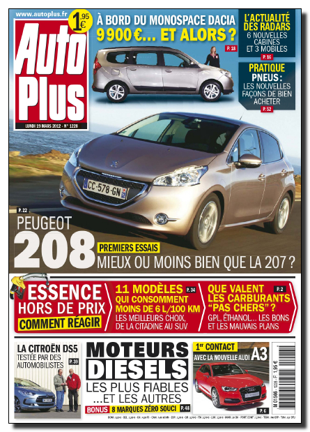 Auto Plus N°1228 - 19 au 25 Mars 2012