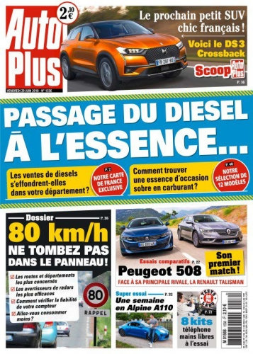 Auto Plus N°1556 - 29 Juin 2018