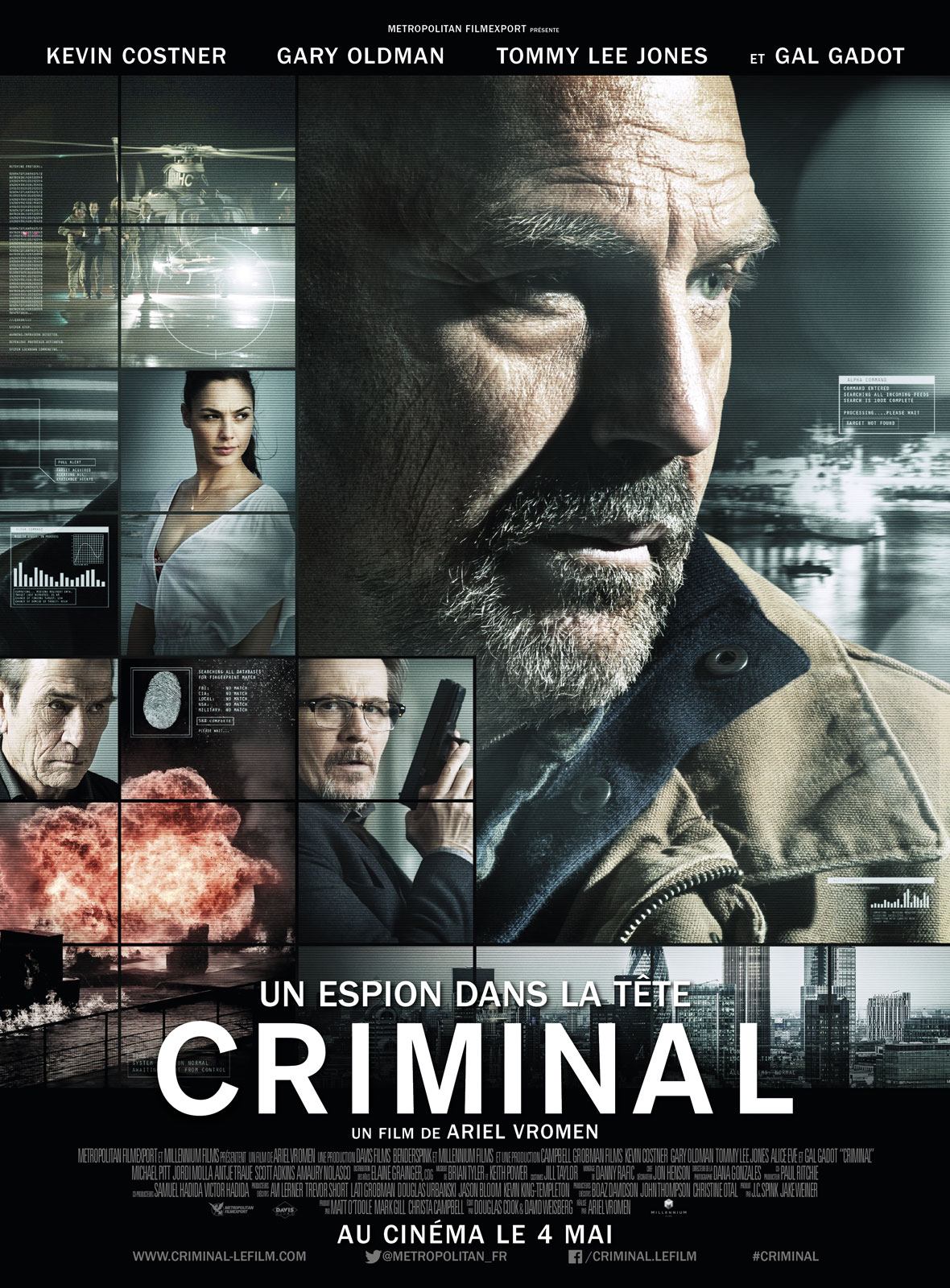 Criminal - Un espion dans la tête FRENCH DVDRIP 2016