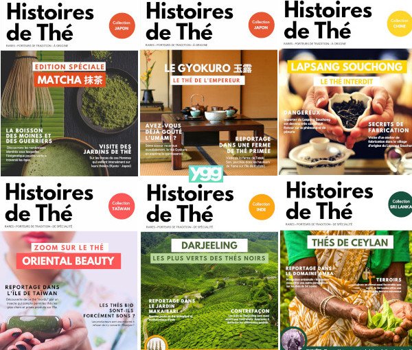 Histoires de Thé - Les 6 premiers numéros