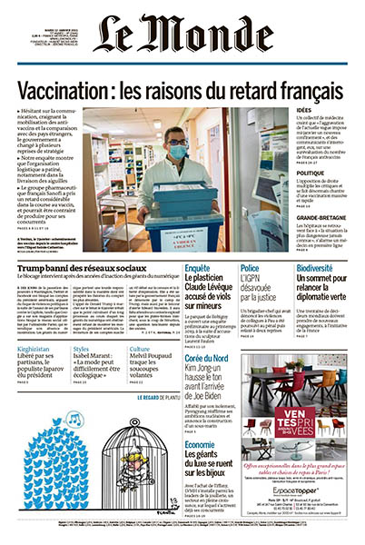 Le Monde du 09 Novembre 2021