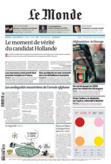 Le Monde et Supp. TeLe du 22 et 23 Janvier 2012