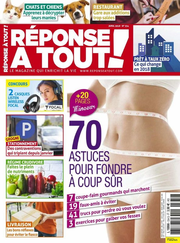 Réponse à Tout N°334 - Avril 2018 PDF